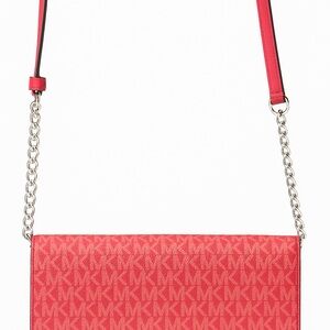Michael Kors Pink Signature Crossbody Bag